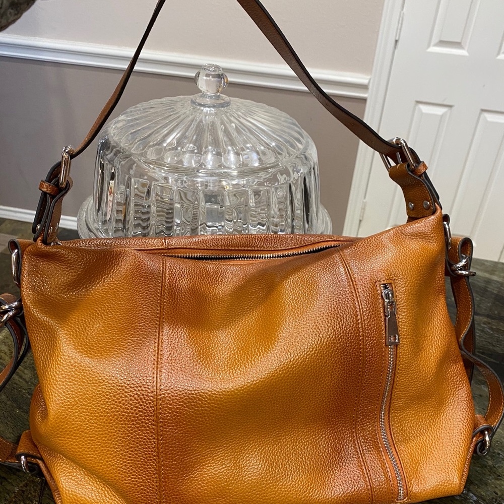 Leather Shoulder Bag